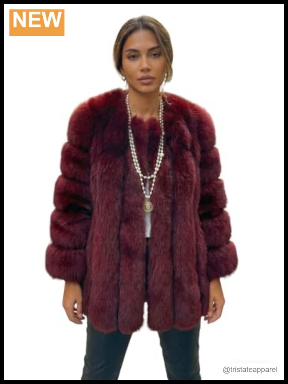 Women Faux Fur Furry Puffer Jacket Zip Up Teddy Coat Winter Thermal